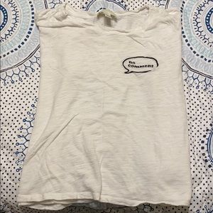 “No comment” Forever 21 crop top